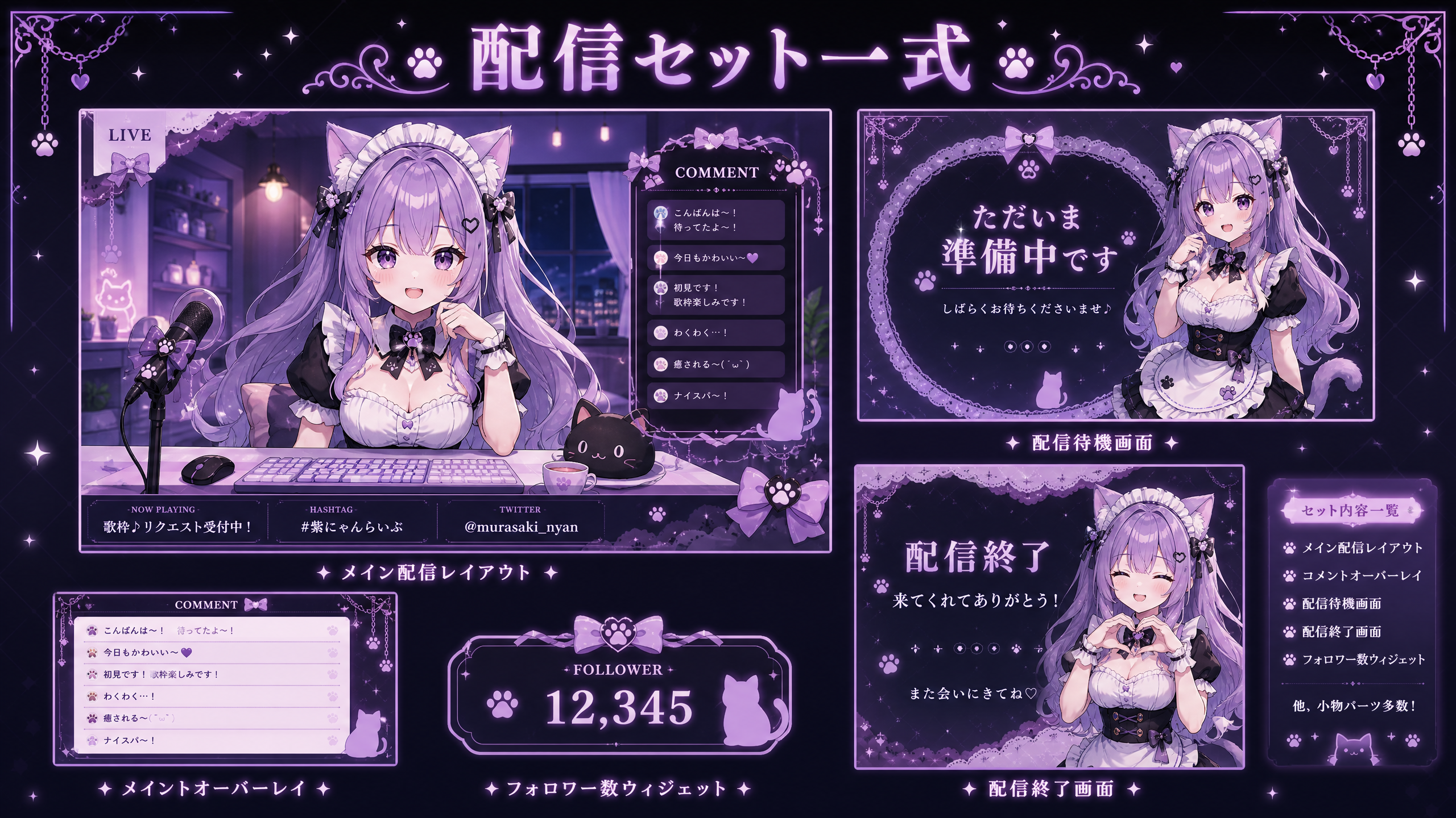 配信セット一式